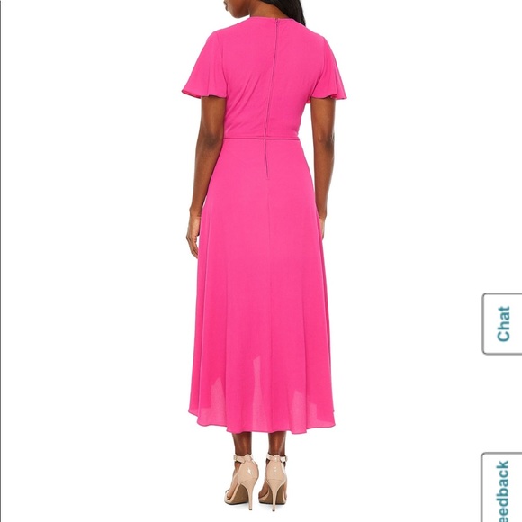 Premier Amour Short Sleeve Wrap Dress - Picture 2 of 6